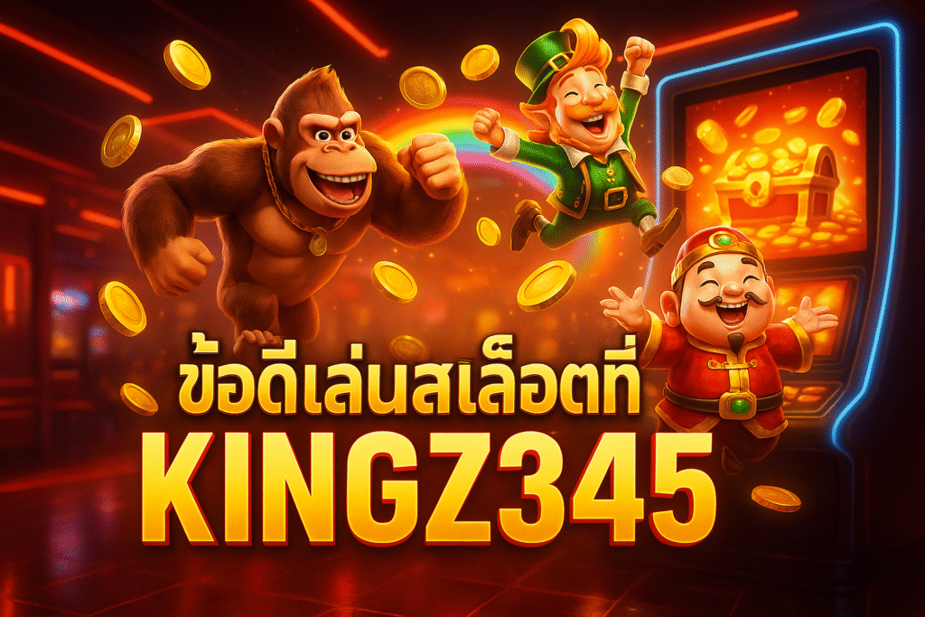 ข้อดีเล่นสล็อตที่ KINGZ345