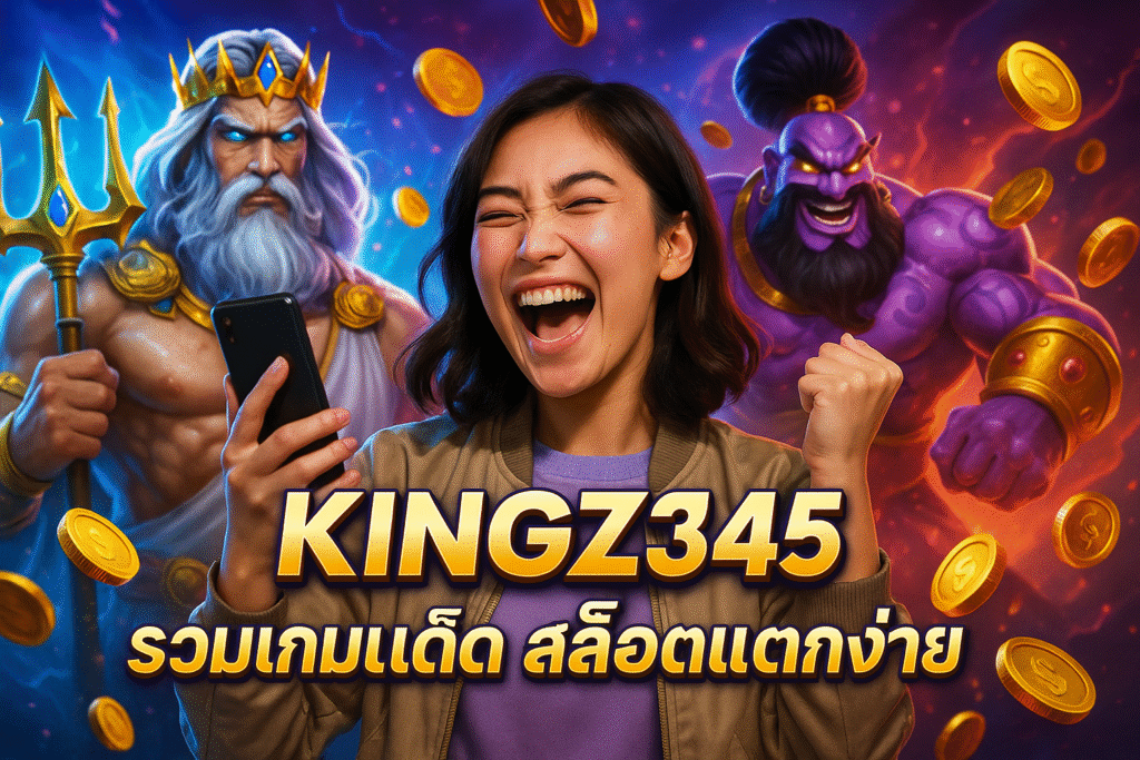 KINGZ345 รวมเกมเด็ด สล็อตแตกง่าย คาสิโนสด