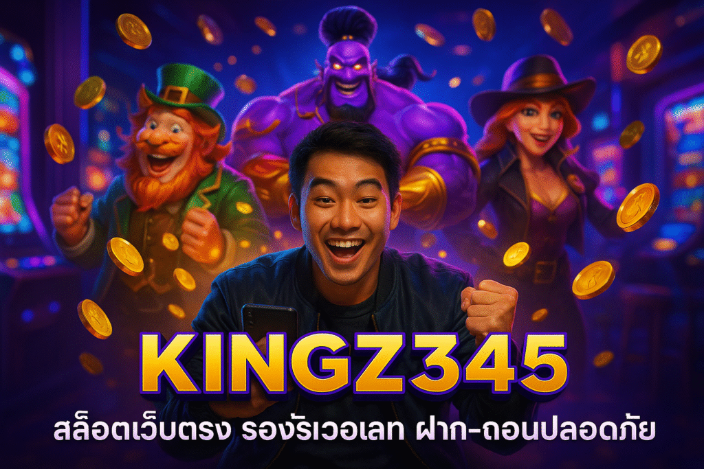 KINGZ345 สล็อตเว็บตรง รองรับวอเลท ฝาก-ถอนปลอดภัย